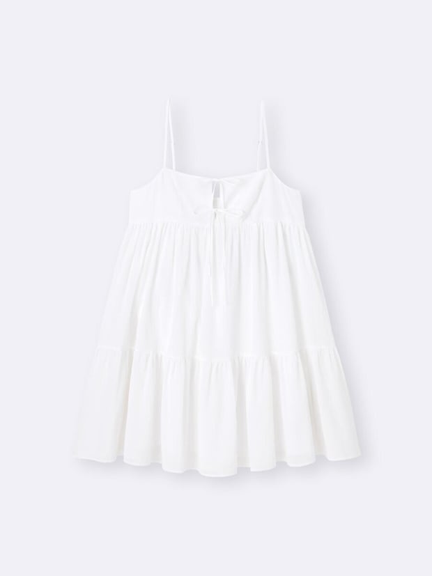 GUのキャミソールチュニックワンピース