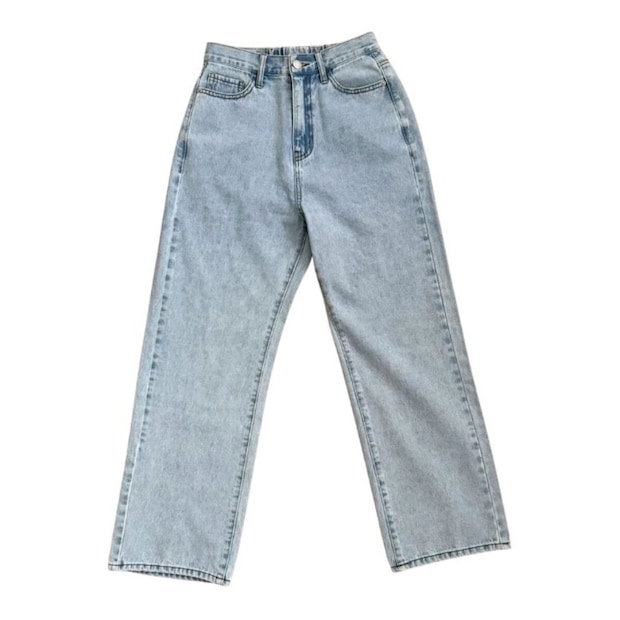 しまむらのデニムパンツ（choco）