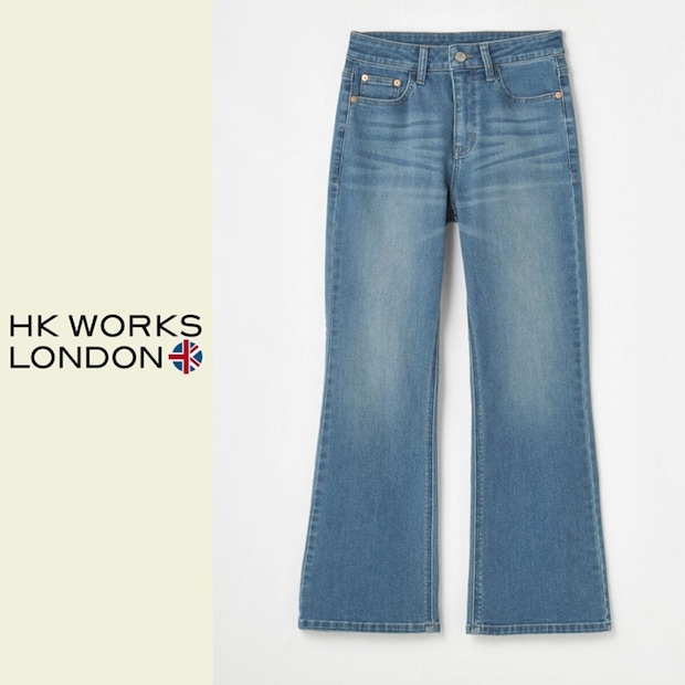 しまむら デニムフレアパンツ(HK WORKS LONDON) しまむらのデニムフレアパンツ(HK WORKS LONDON)