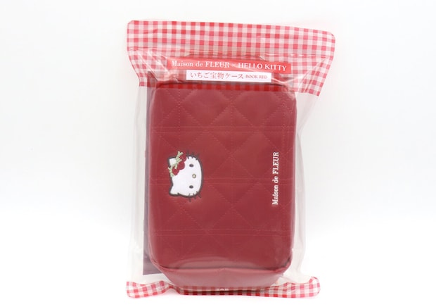 宝島社 ムック付録 Maison de FLEUR×HELLO KITTY いちご宝物ケースBOOK RED 宝島社ムック付録のMaison de FLEUR×HELLO KITTY いちご宝物ケースBOOK RED1