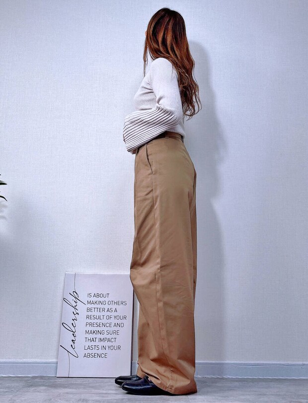 GUチノタックバレルパンツ GUチノタックバレルパンツ Sサイズ丈感