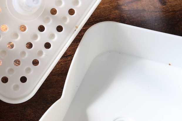 キッチンディスペンサー(WH) ごみの付着 キッチンディスペンサー(WH) ごみの付着