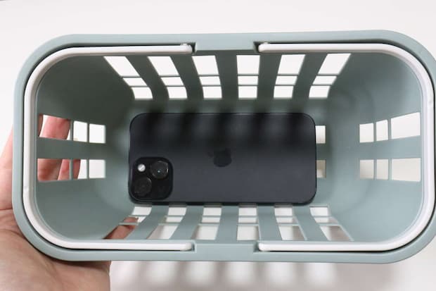 ノルドバスケットスリム　G　サイズ感