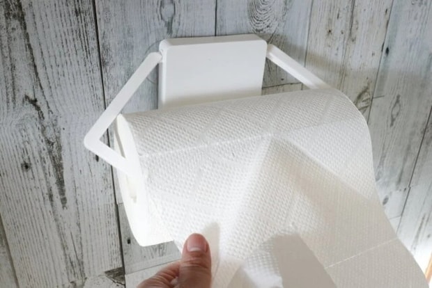 ダイソー　吸盤補助板　使用例　吸盤