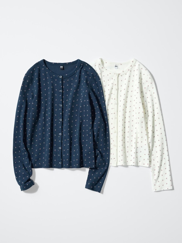 2026春ユニクロ大人女性おすすめポインテールカーディガン