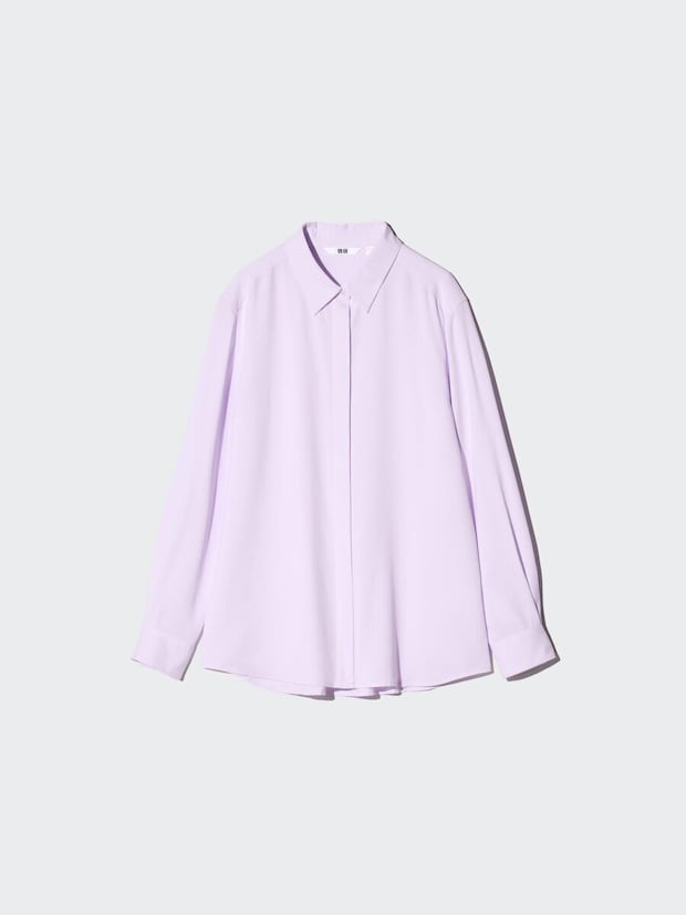 レーヨンブラウス／71 PURPLE