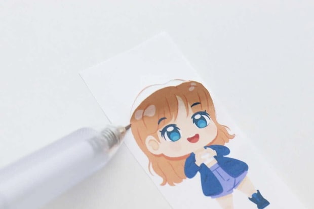 ダイソー　ペンカッター　切り抜き