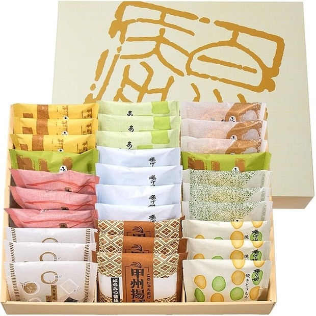 シャトレーゼ　大人数向けの個包装お菓子セット　米菓詰合せ30袋入