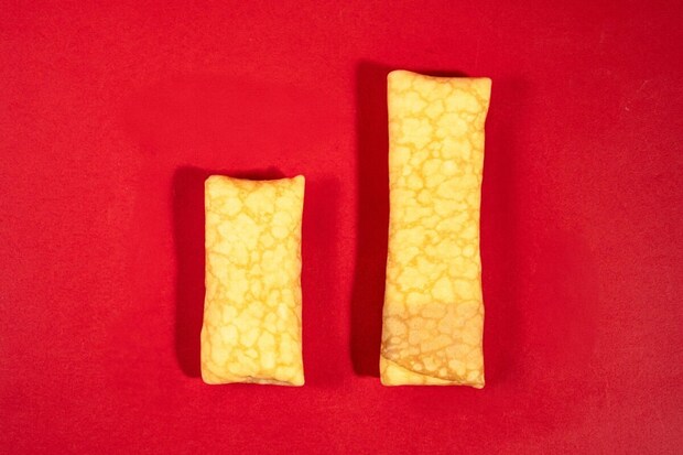 ファミリーマートのファミマ・ザ・クレープ　生チョコのビジュアル