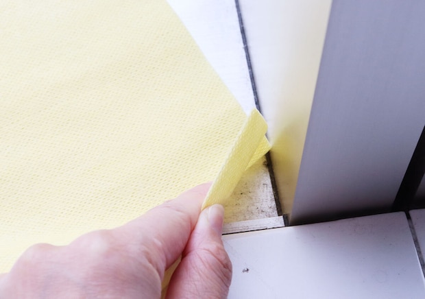 化学ぞうきん　からっぷきん　使用例