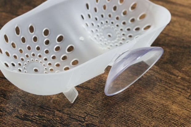 コスメパフスタンド　吸盤