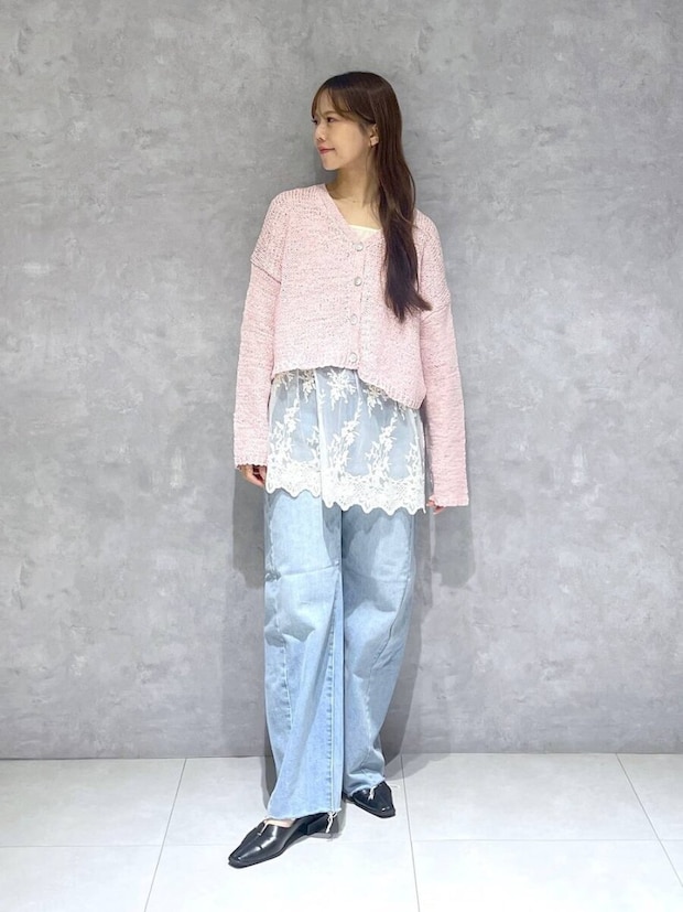 カーディガンコーデ5