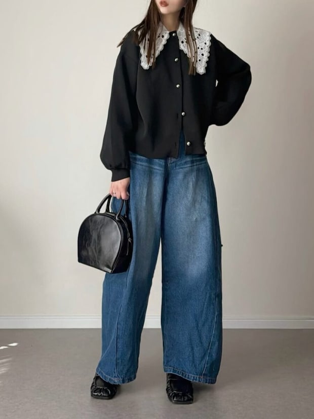 カーディガンコーデ2