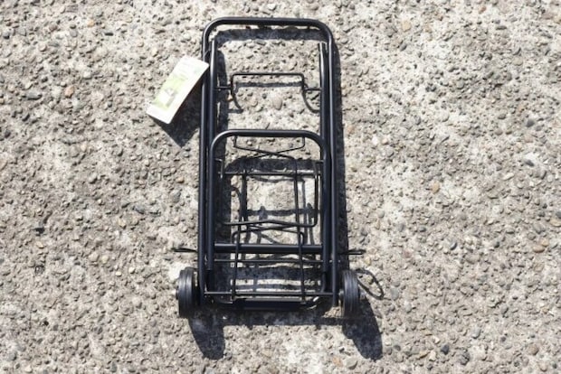 ダイソー　折り畳みキャリー