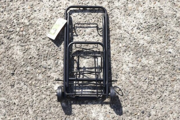 ダイソー　折り畳みキャリー