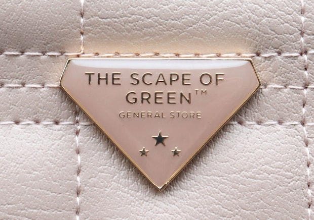 やみつきサイフ ボックスステッチ PINKダイヤ型ロゴプレート