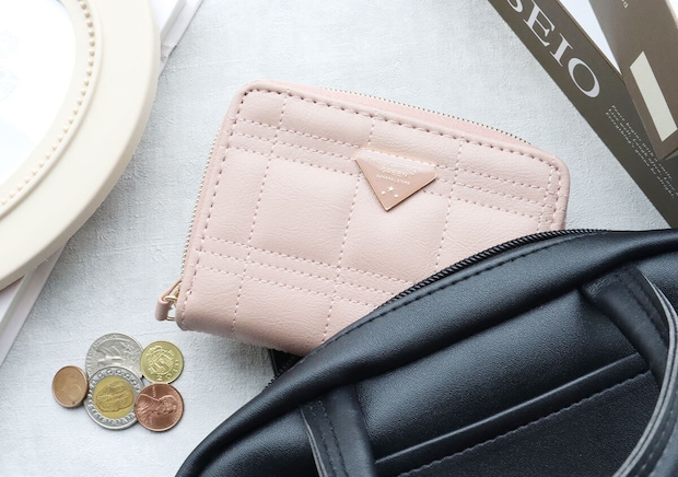 やみつきサイフ ボックスステッチ PINKフェミニン