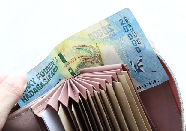 やみつきサイフ ボックスステッチ PINKお札入れ