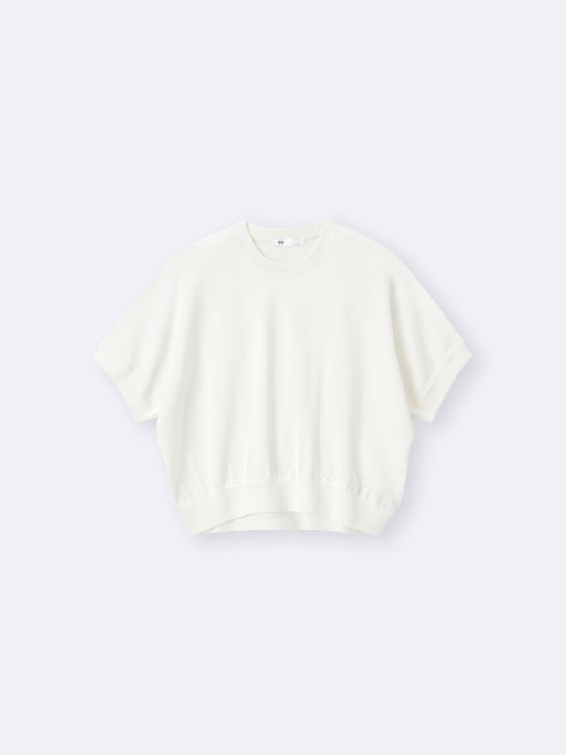 GU ウォッシャブルドルマンスリーブニットT GUのウォッシャブルドルマンスリーブニットT