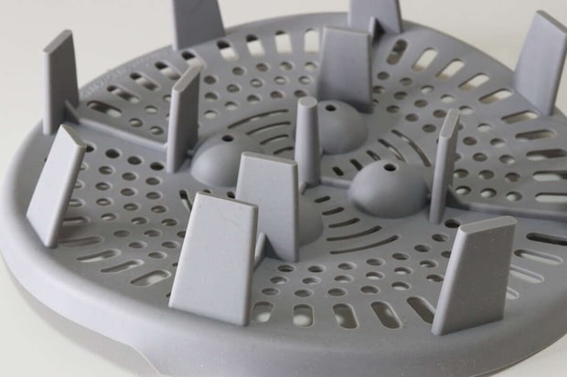 シリコーン蒸し器　裏面