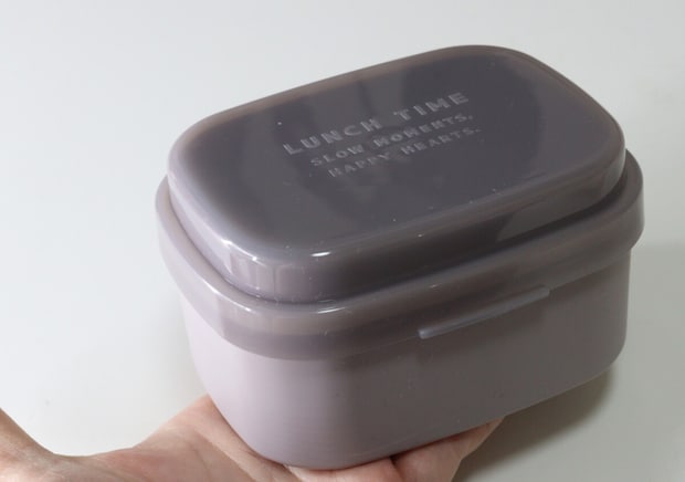 100均で画期的な弁当箱見っけ！内容量に合わせて使い分け！洗い物も減るお弁当箱