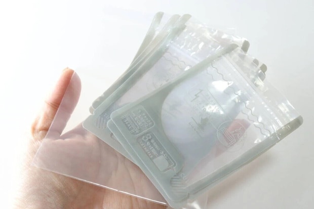 ダイソー　使い切りできる詰め替えパウチ（fun trip、8枚）