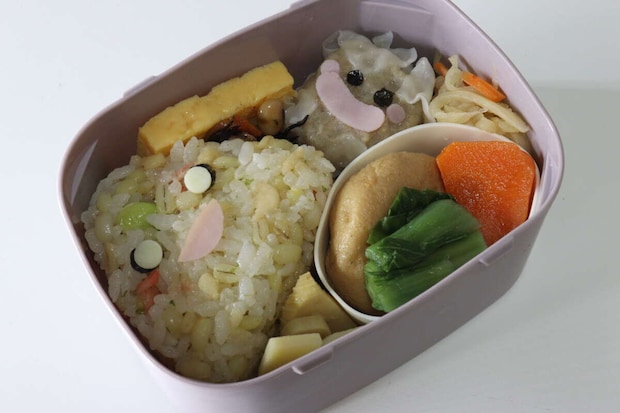 おかず抜型　使用例