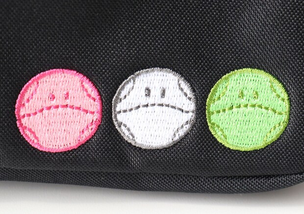 宝島社ムック付録の機動戦士ガンダム春ハロの三色ハロショルダーバッグ＆チャームBOOK3