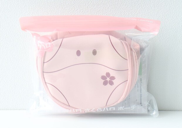 宝島社ムック付録の機動戦士ガンダム春ハロのさくらハロ ポーチBOOK1