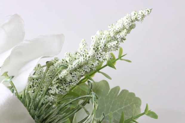 リリーピンクッションブーケ　形状