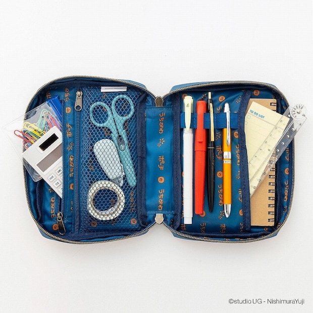 にしむらゆうじ 10年男の本 オリジナルポーチ付き使用例