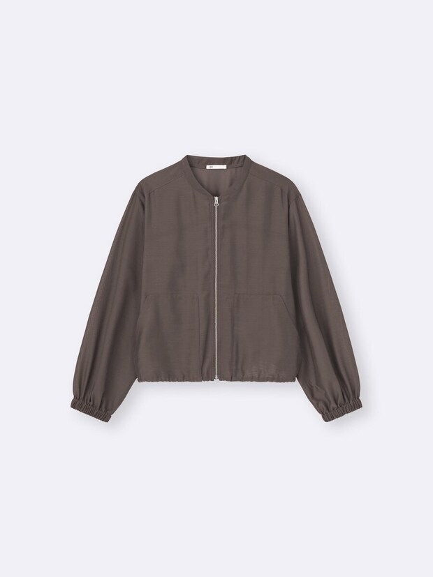 2026gu春大人女性おすすめシアーブルゾン