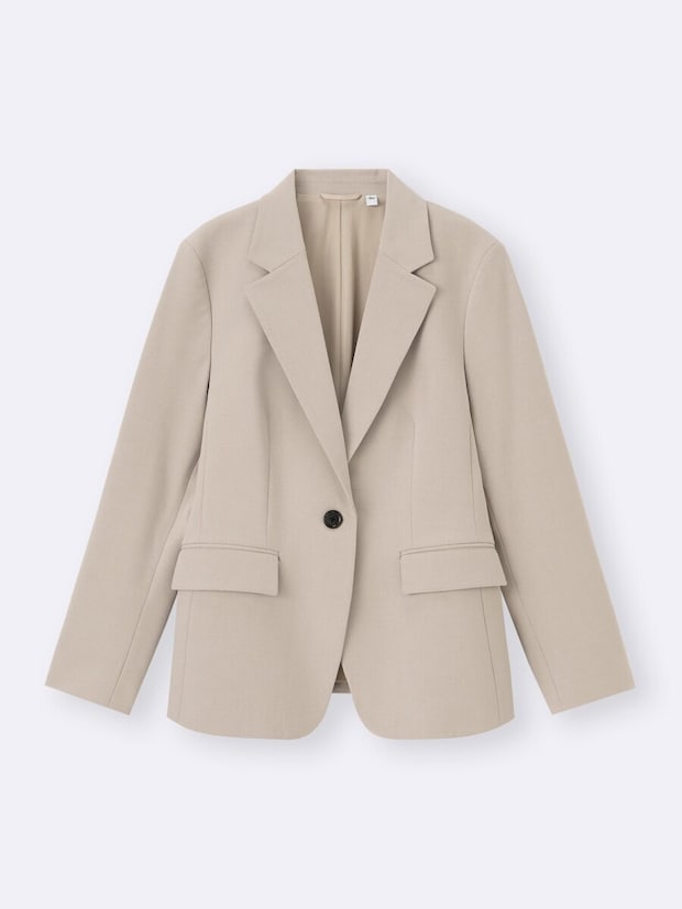 2026gu春大人女性おすすめウォッシャブルテーラードジャケット