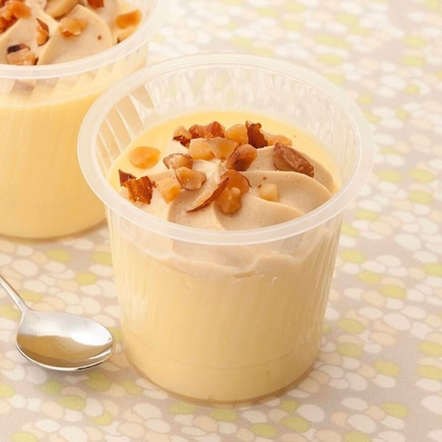 シャトレーゼ　糖質88%カットのプリン キャラメルナッツクリーム