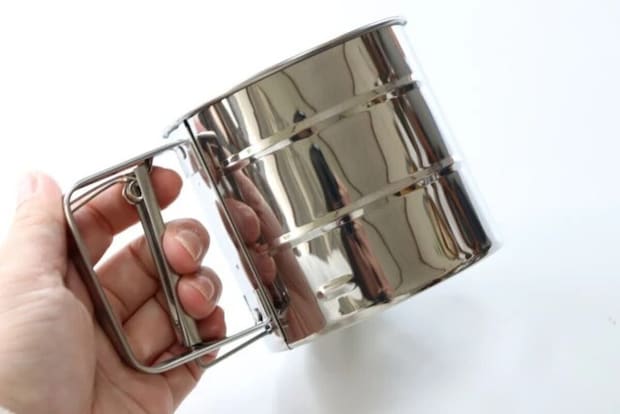 ダイソー　ステンレス粉ふるい