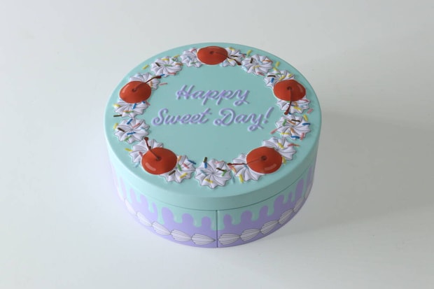 セリア ギフト缶 韓国風ケーキ セリア ギフト缶 韓国風ケーキ