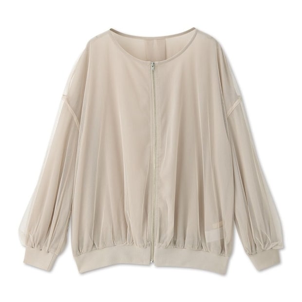 しまむらのチュールブルゾン（陽）