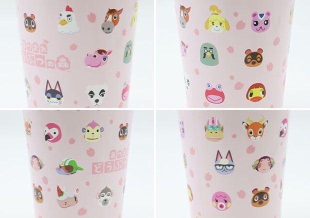 宝島社どうぶつの森真空断熱タンブラーさくらデザイン