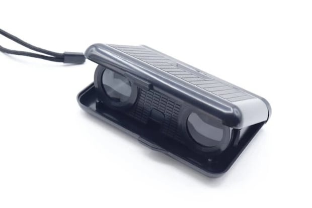 ダイソー　双眼望遠鏡（折りたたみ）　使用例