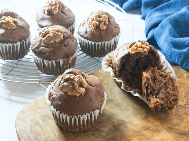 お豆腐ココアマフィン