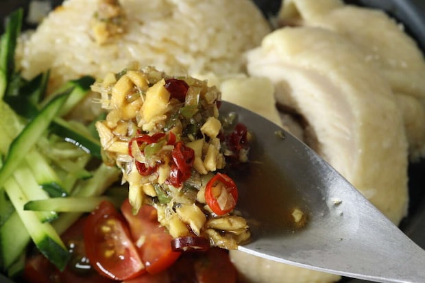 海南チキンライスの素　ダイソー　ソース