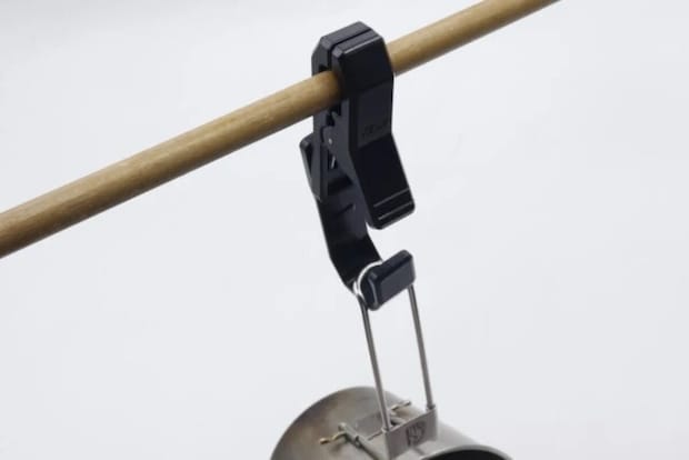 ダイソー　クリップフック（AGAX）　使用例