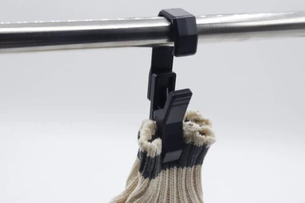 ダイソー　クリップフック（AGAX）　使用例　クリップ