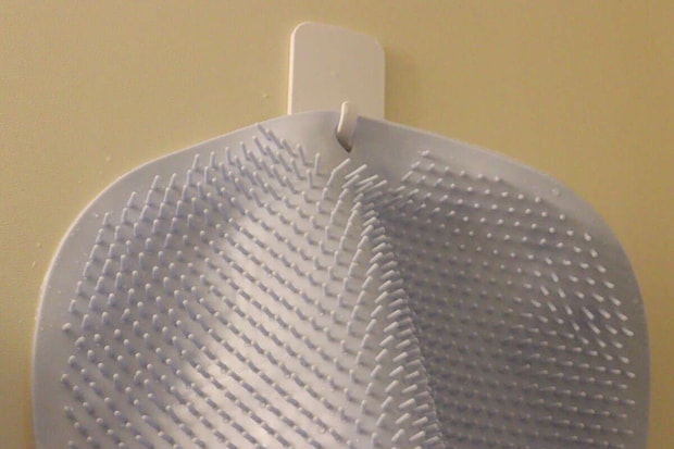 セリア　足裏ブラシマット　フック