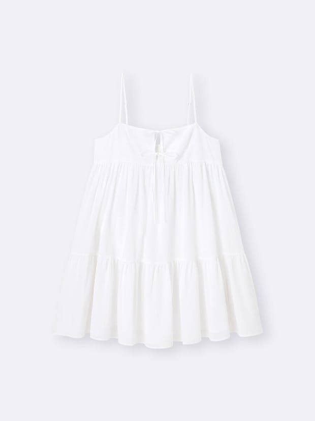 GUのキャミソールチュニックワンピース