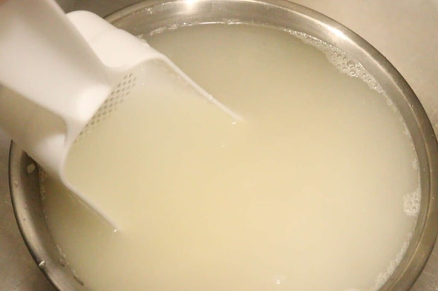 セリア　米とぎ計量スプーン　米とぎ