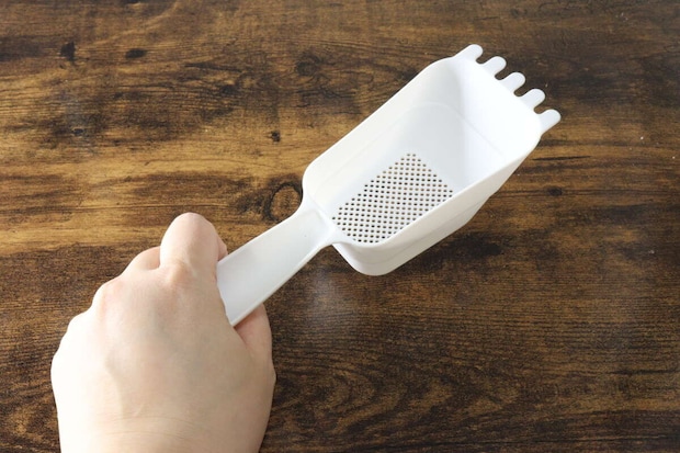 セリア　米とぎ計量スプーン　サイズ感