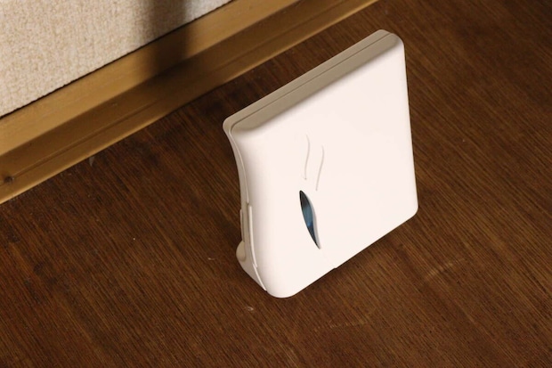 ダイソー　アースダニよけ ヨケルンダニ！ ソープの香り 2ヵ月　使用例