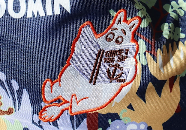 大人のおしゃれ手帖ムーミン巾着トート刺しゅう