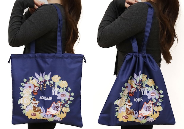 大人のおしゃれ手帖ムーミン巾着トート2way
